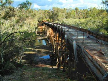 Old Murray River Bridge, Nanga, Western Australia